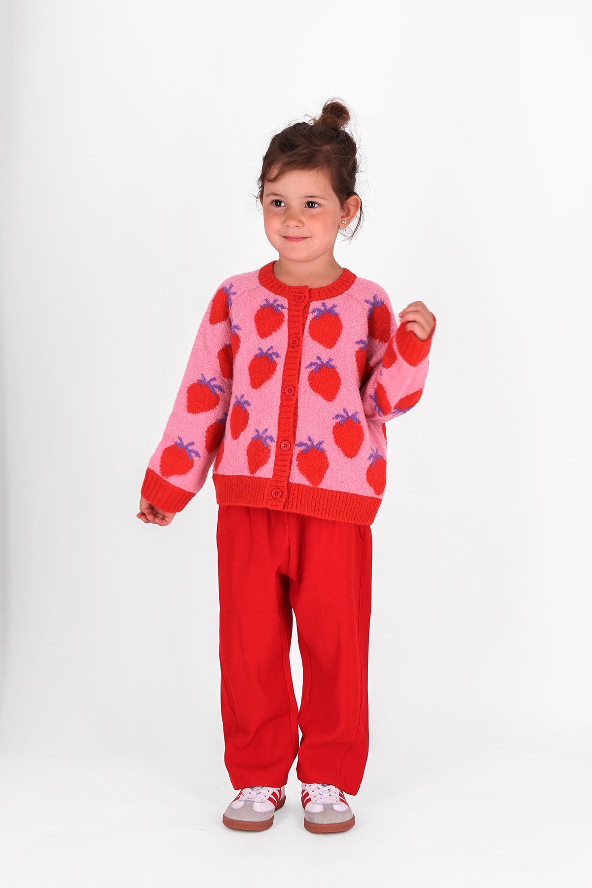 WOLF TROUSERS ROOD BOLD COLORS