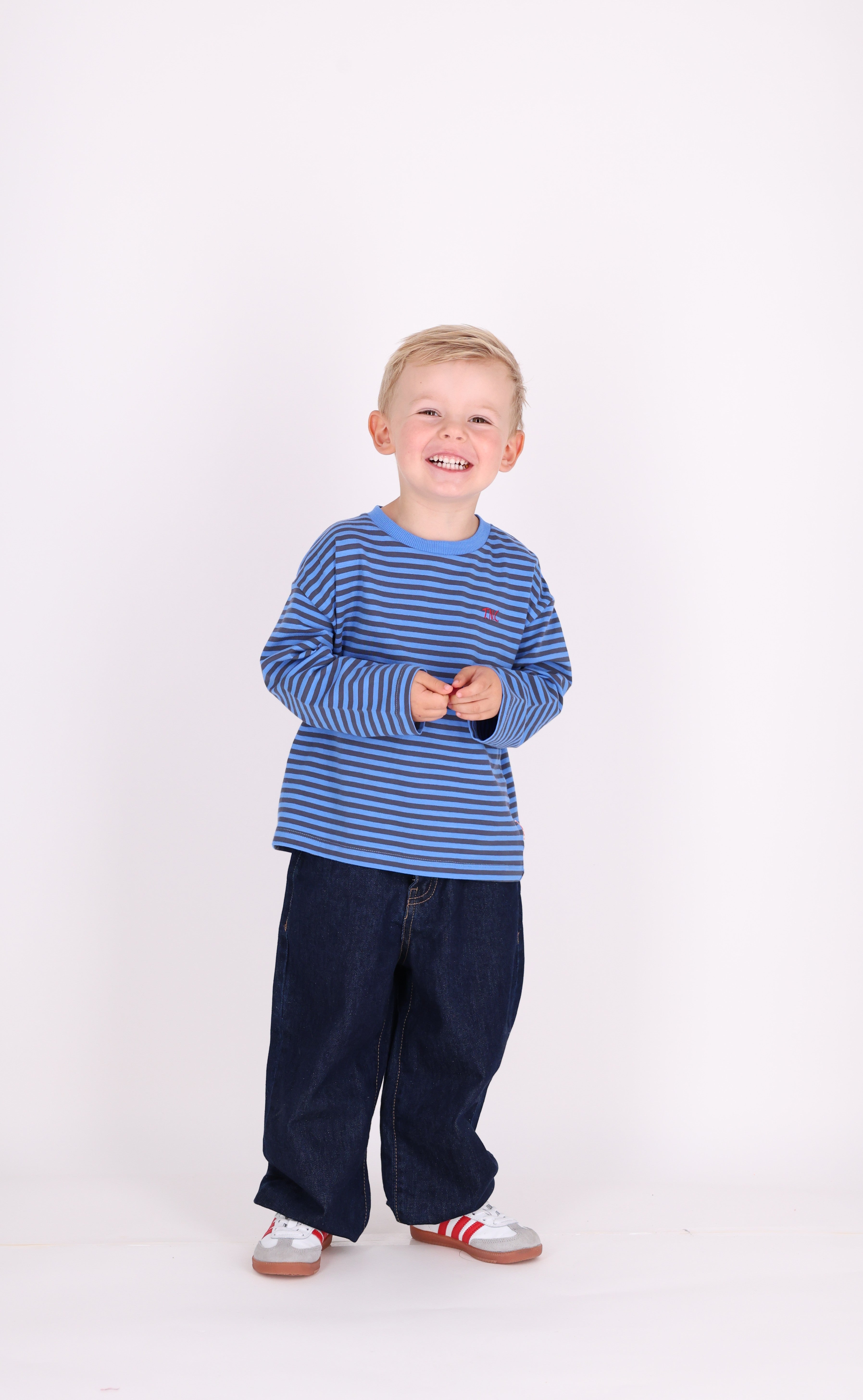 LOU LONGSLEEVE BLAUW FULL HOUSE