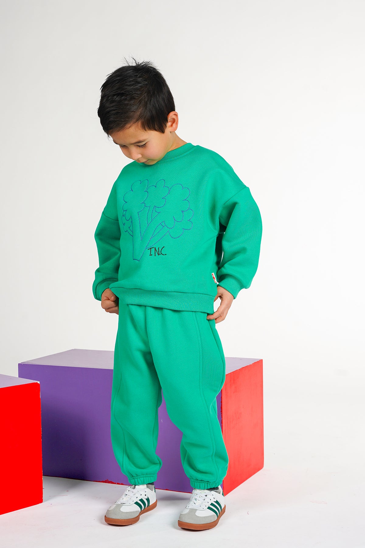 BILLIE SWEATER GREEN WILD AT HEART