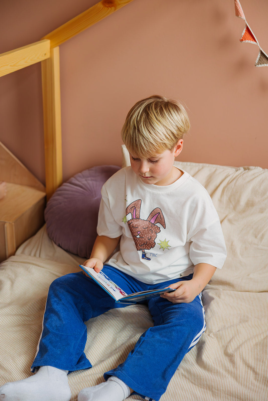 Bo T-shirt wit Magic