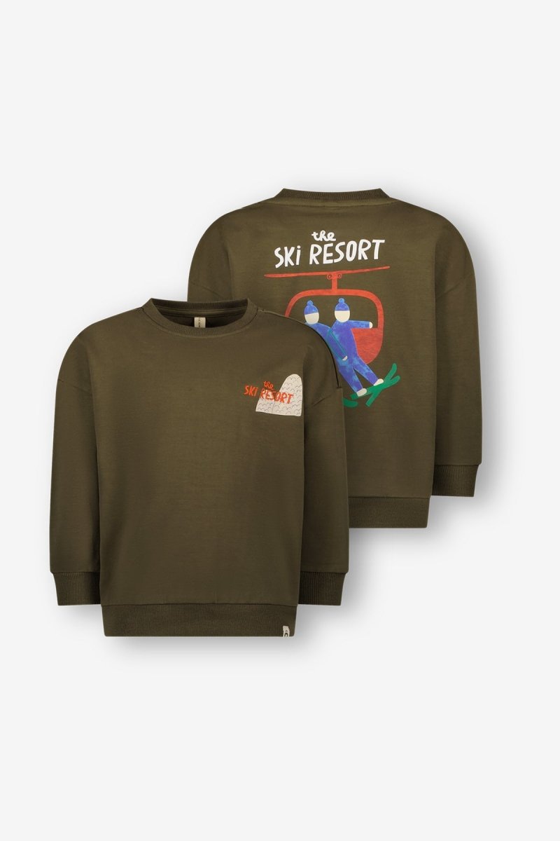 Billie Sweater Groen Leaf - The New Chapter Store