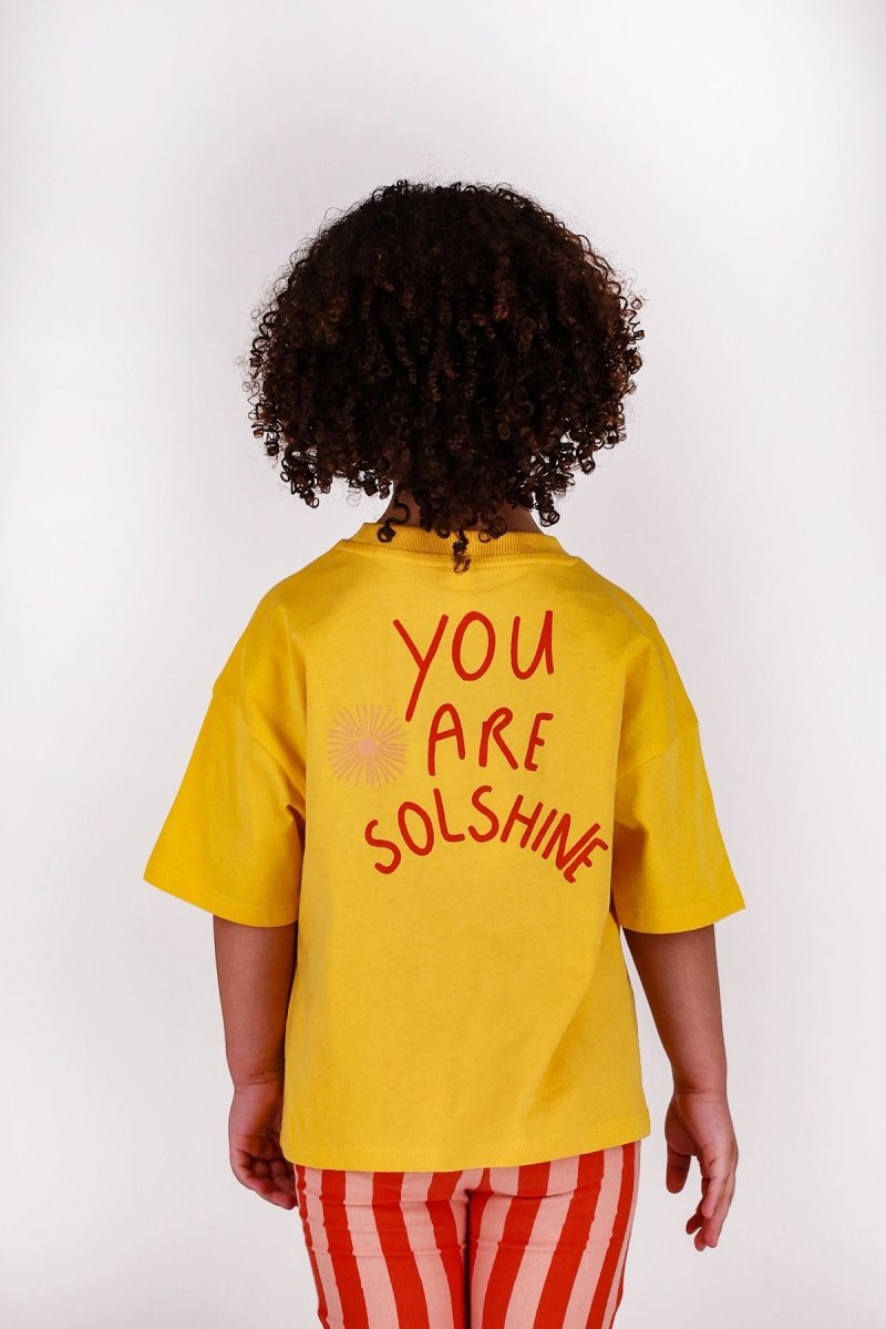 Bo T-shirt geel Solshine - The New Chapter Store