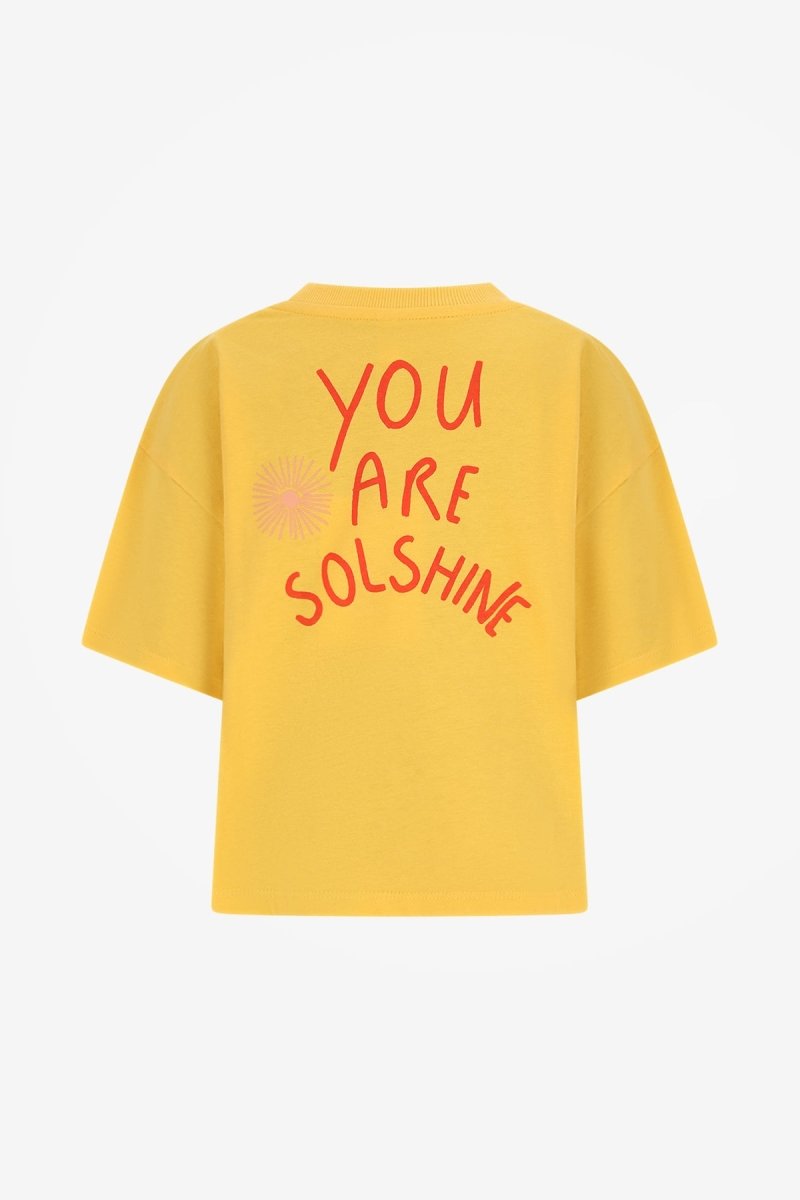 Bo T-shirt geel Solshine - The New Chapter Store