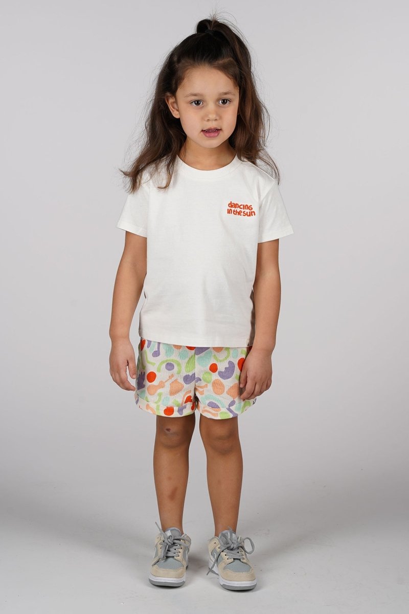 Bo T-shirt wit regenboog Dancing - The New Chapter Store