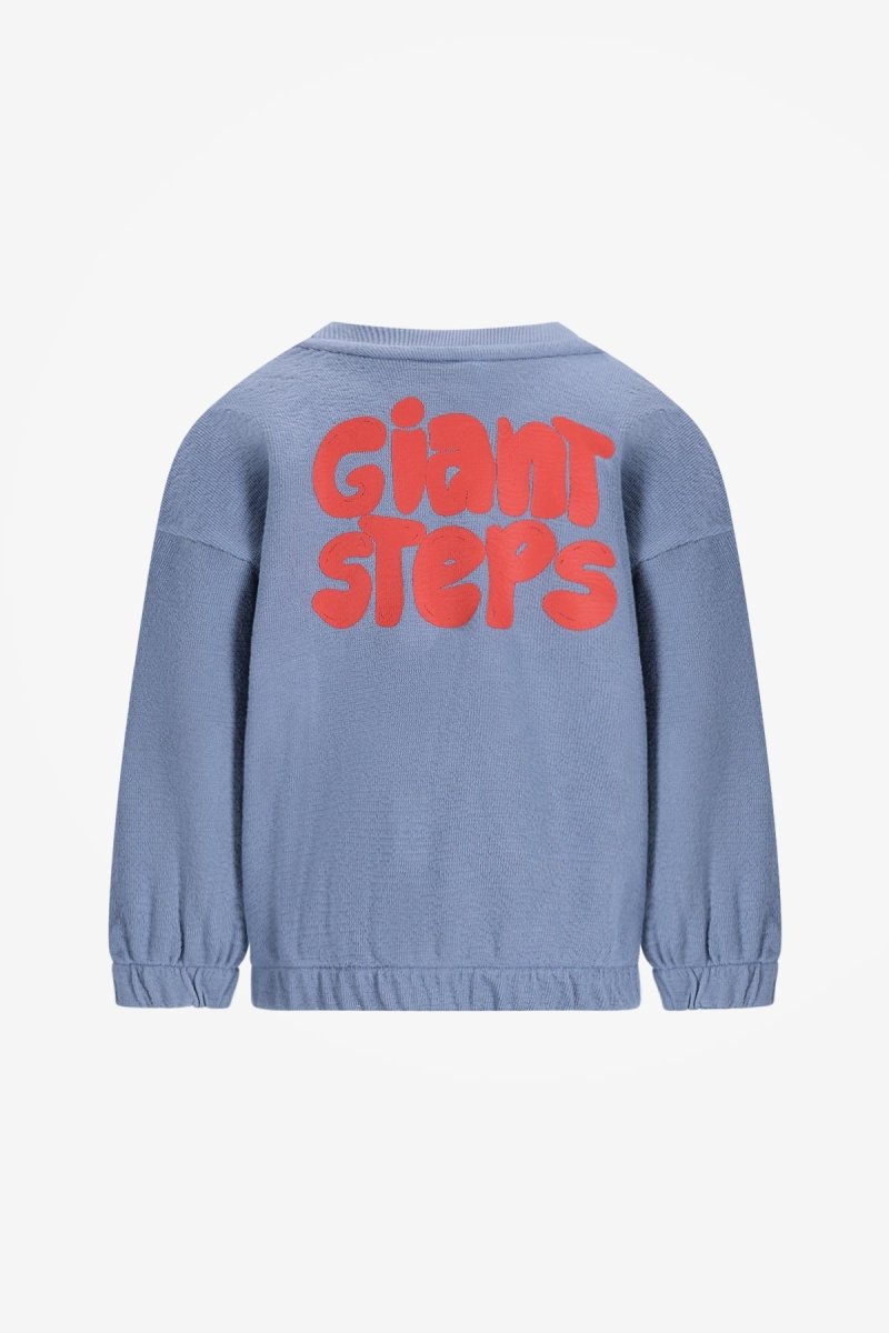 Bobbie sweater blauw Giant steps - The New Chapter Store