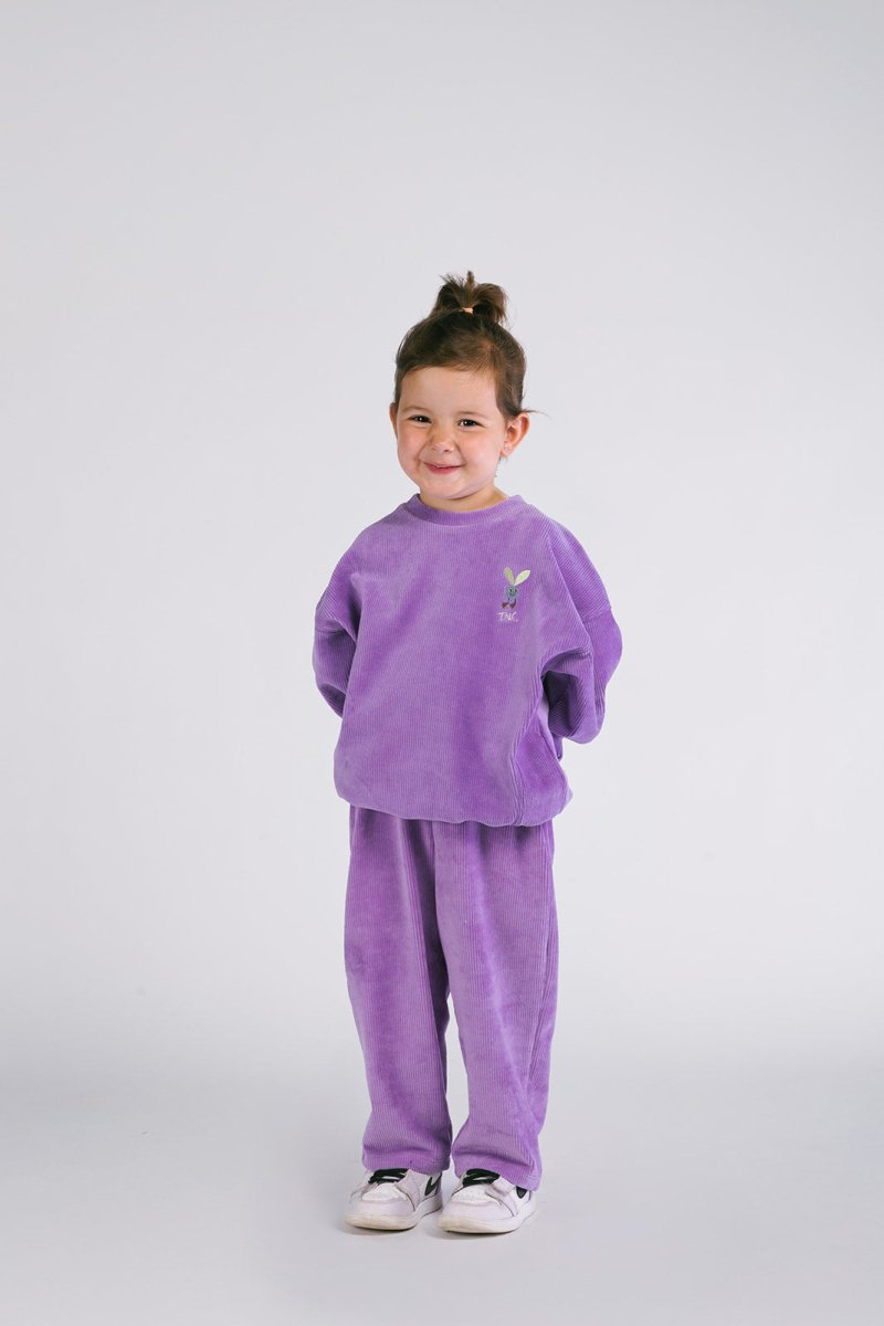 Bobbie Sweater Paars Bellflower - The New Chapter Store