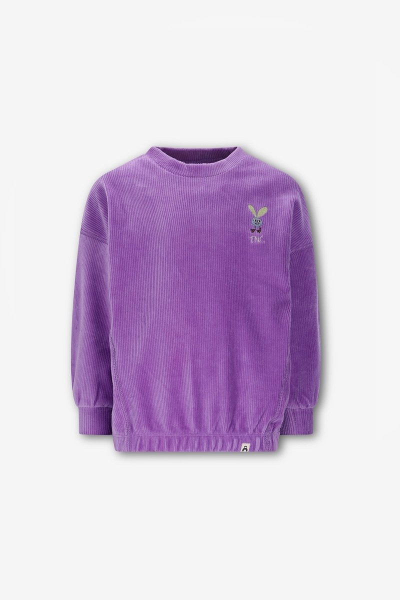 Bobbie Sweater Paars Bellflower - The New Chapter Store