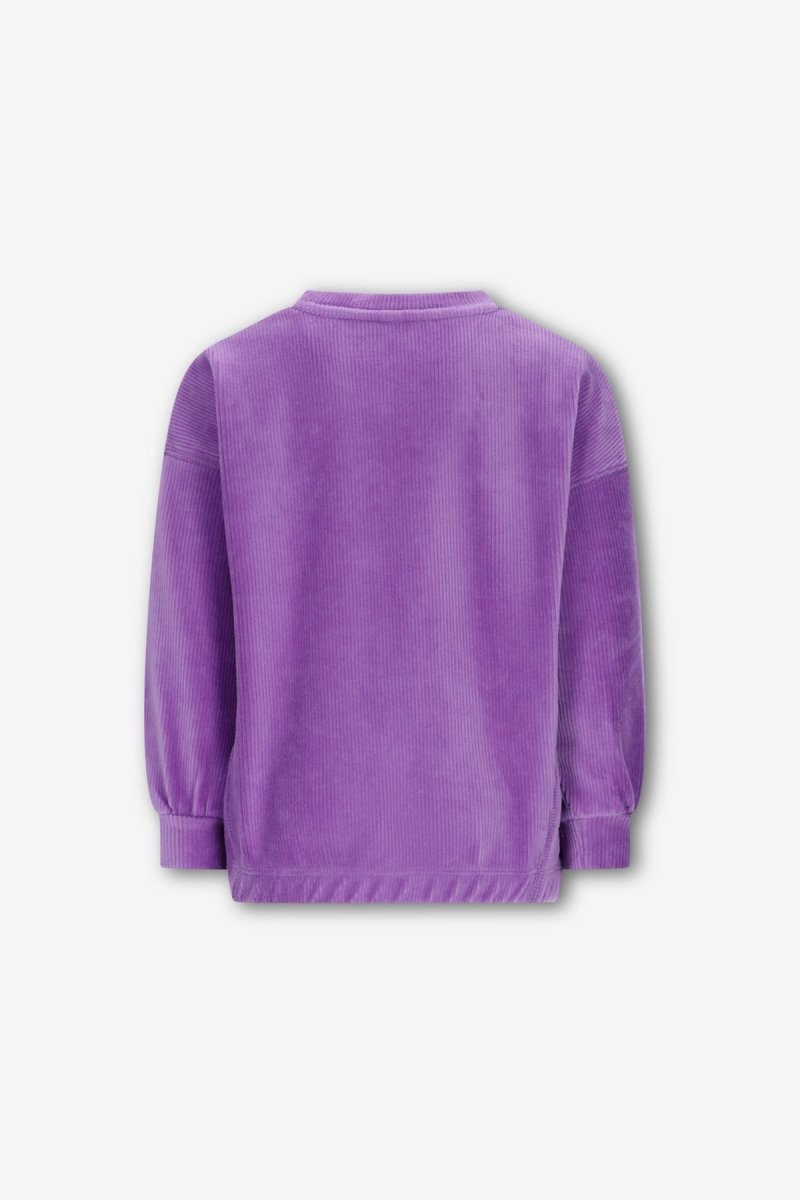 Bobbie Sweater Paars Bellflower - The New Chapter Store