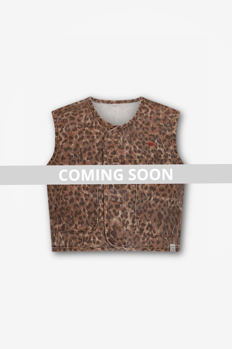 Claes Panter Gilet Bruin - The New Chapter Store