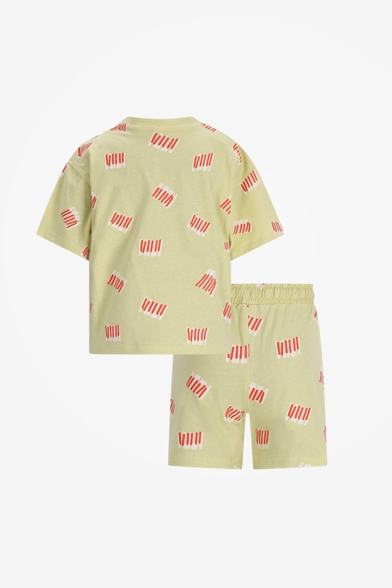 Jacey co - ord groen Giant steps - The New Chapter Store