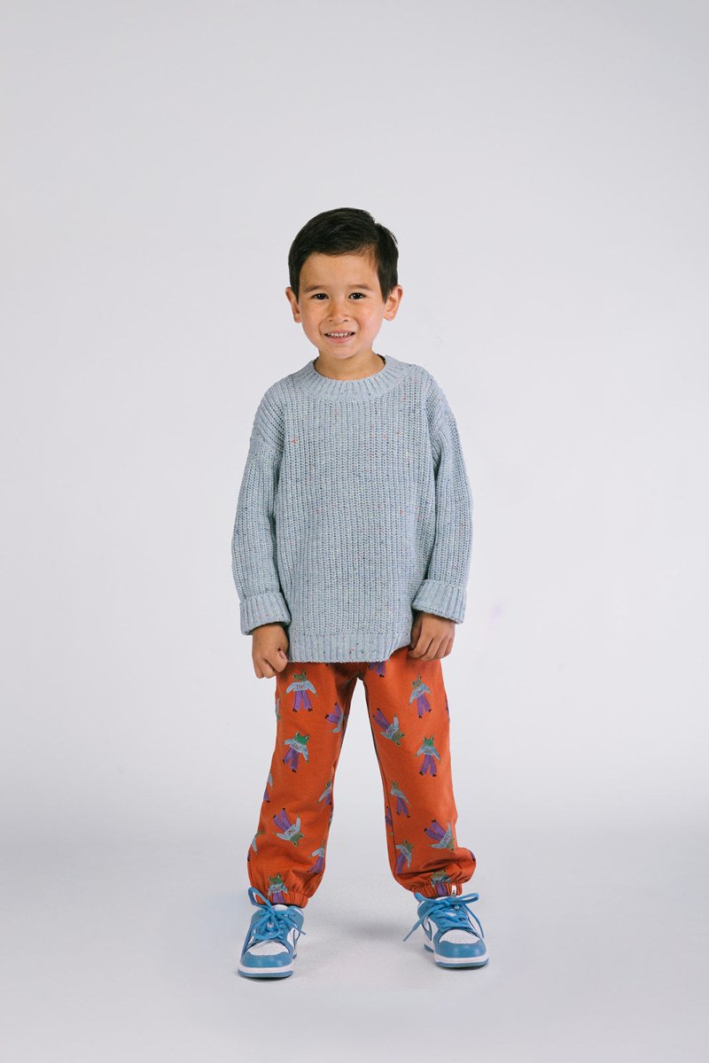 Jamie Knitted Trui Blauw - The New Chapter Store