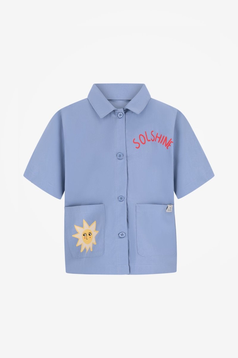 Jimmi blouse blauw Solshine - The New Chapter Store