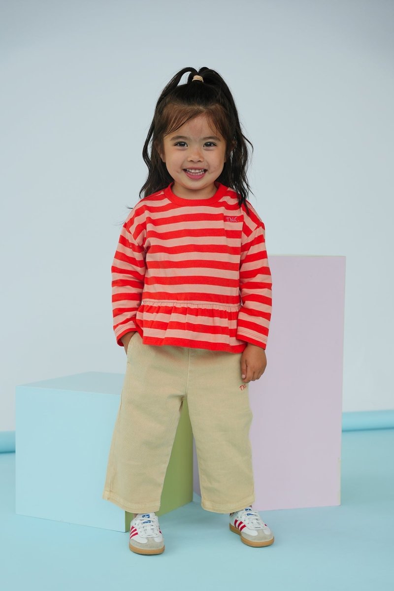 Loua T-shirt rood Giant steps - The New Chapter Store