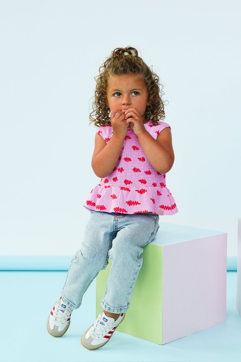 Melle top roze Giant steps - The New Chapter Store