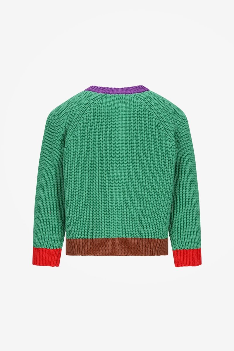 Miles Knitted Vest Groen - The New Chapter Store