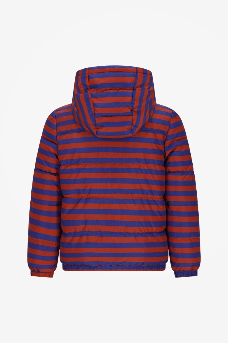 Mosi Jacket Strepen Blauw Bruin - The New Chapter Store