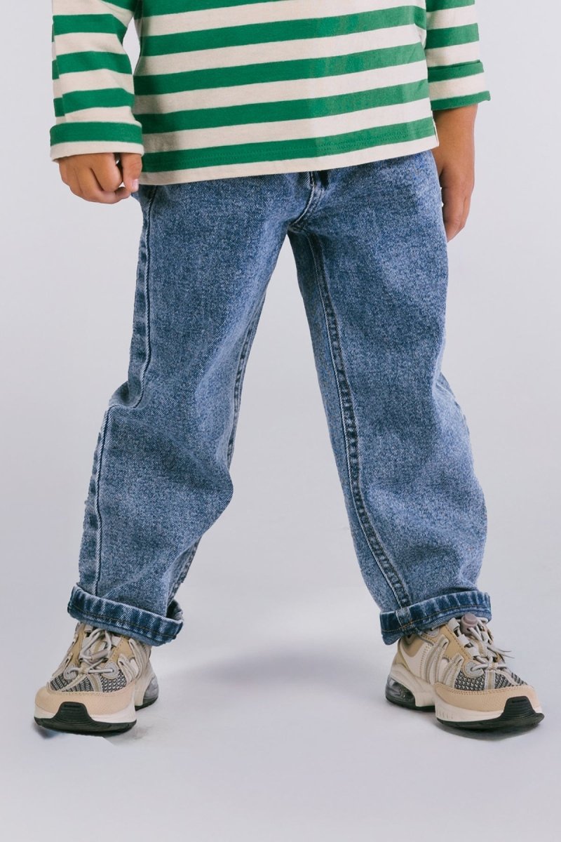 Riley Denim Broek Blauw - The New Chapter Store