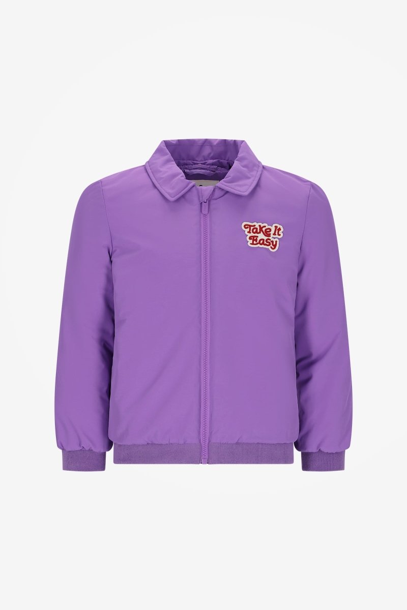 Rua Bomber Jacket Paars - The New Chapter Store