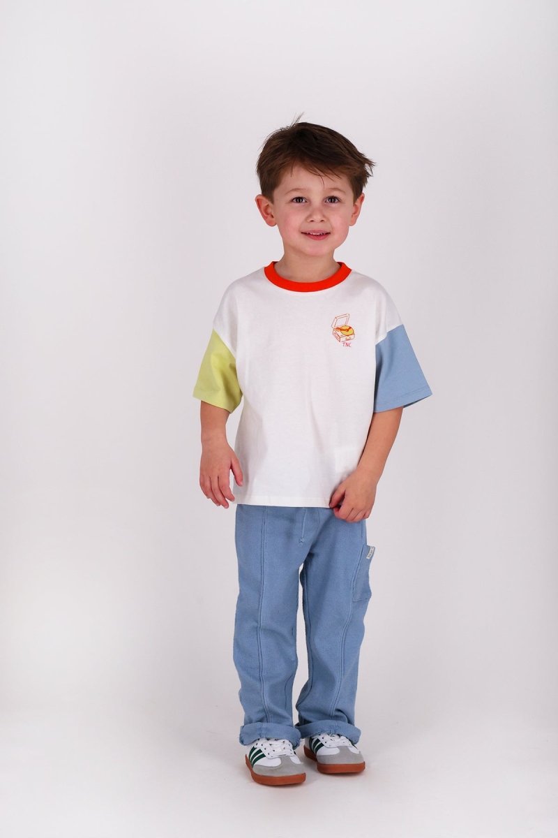 Sol pants blauw Giant steps - The New Chapter Store