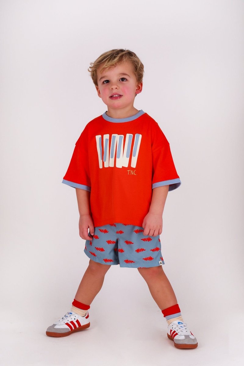 Vic swimshort blauw Giant steps - The New Chapter Store