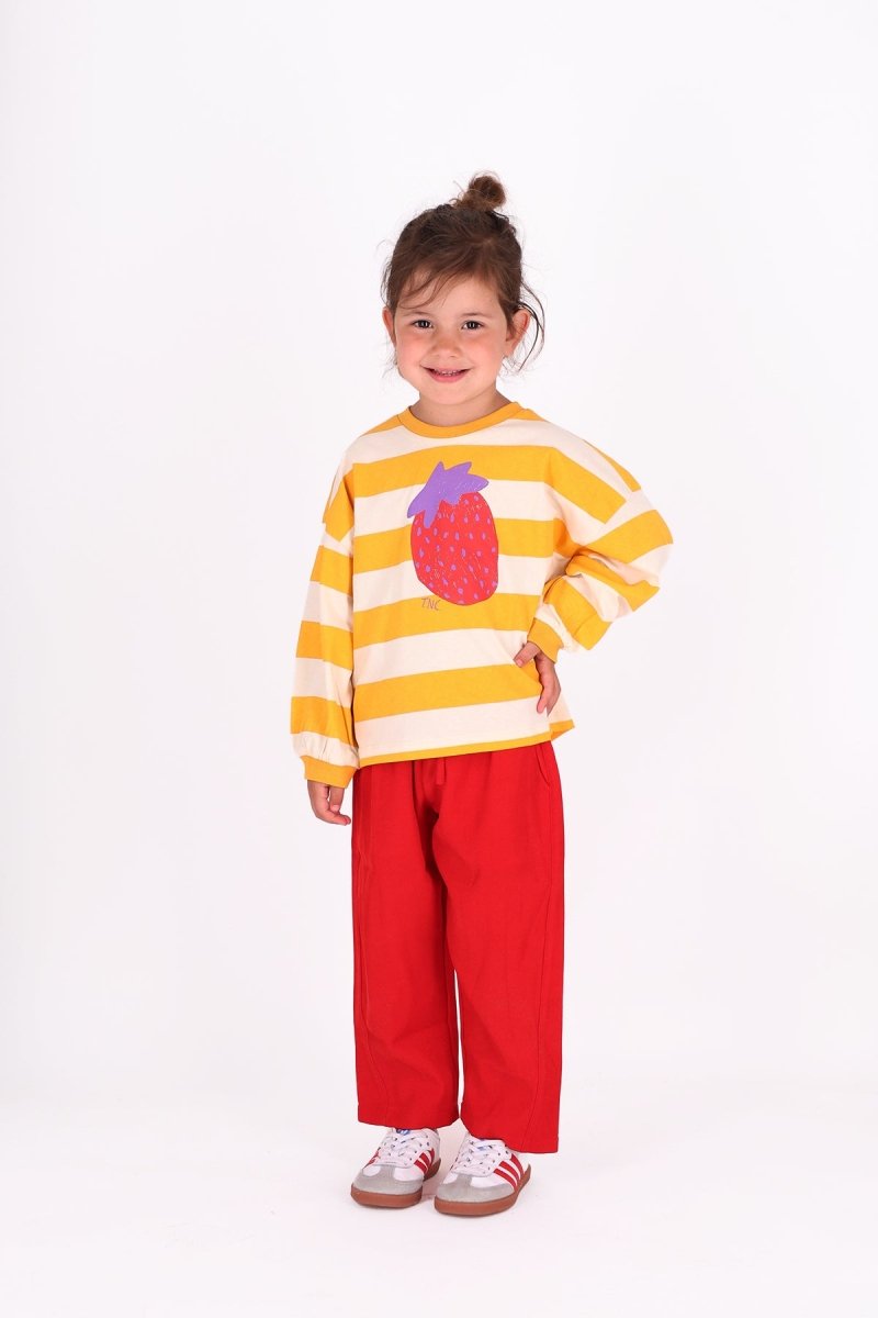 WOLF TROUSERS ROOD BOLD COLORS - The New Chapter Store