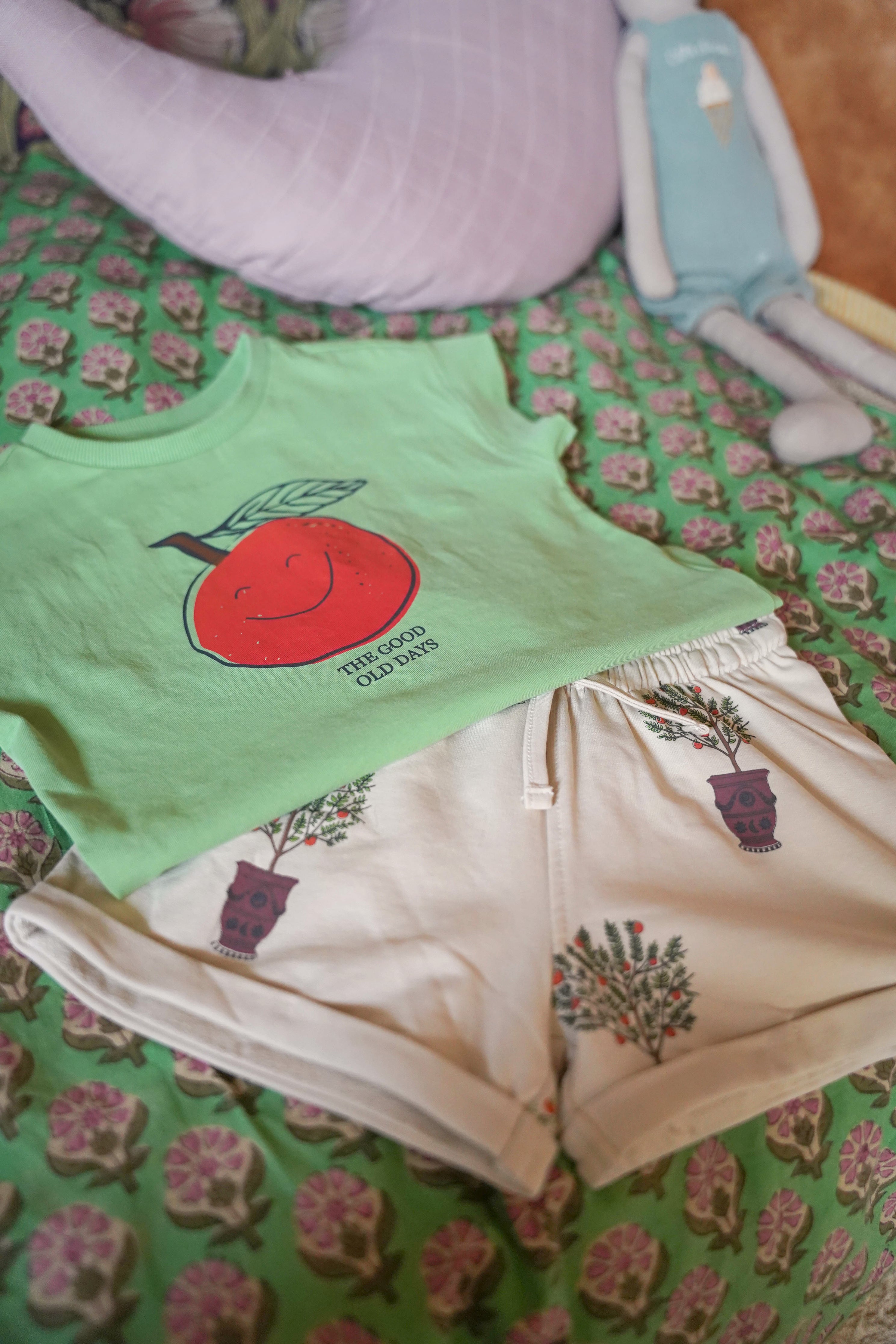 Leo t-shirt green - The New Chapter Store