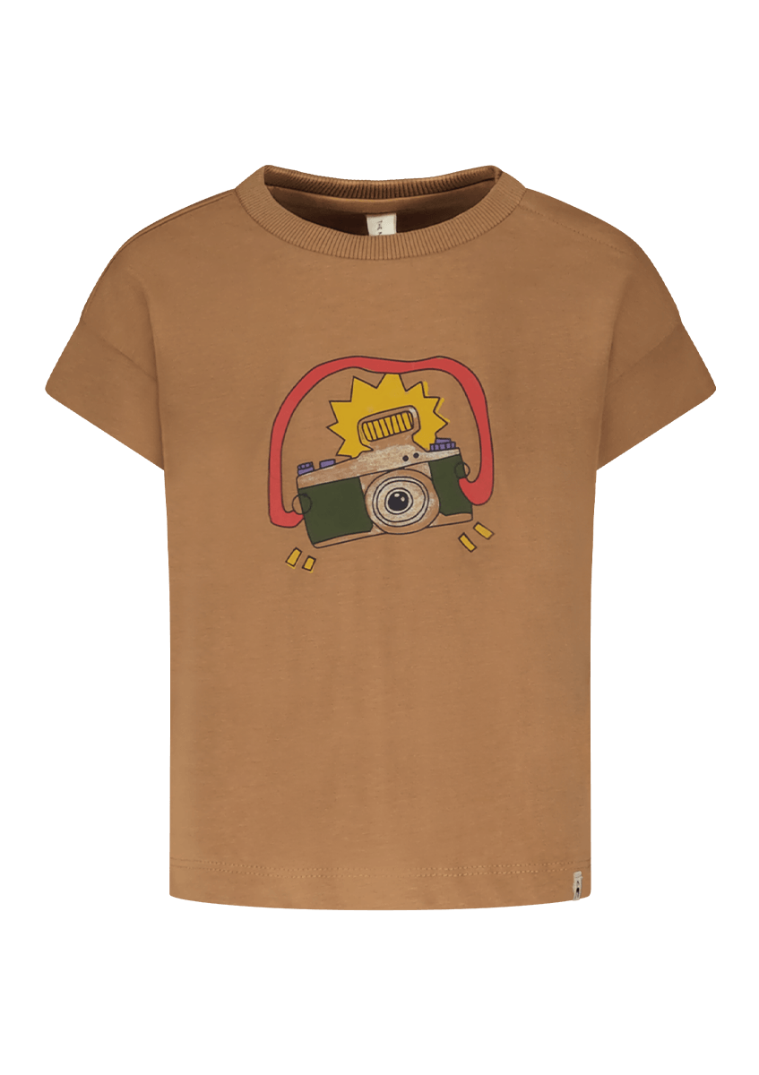 Novi t-shirt brown - The New Chapter Store