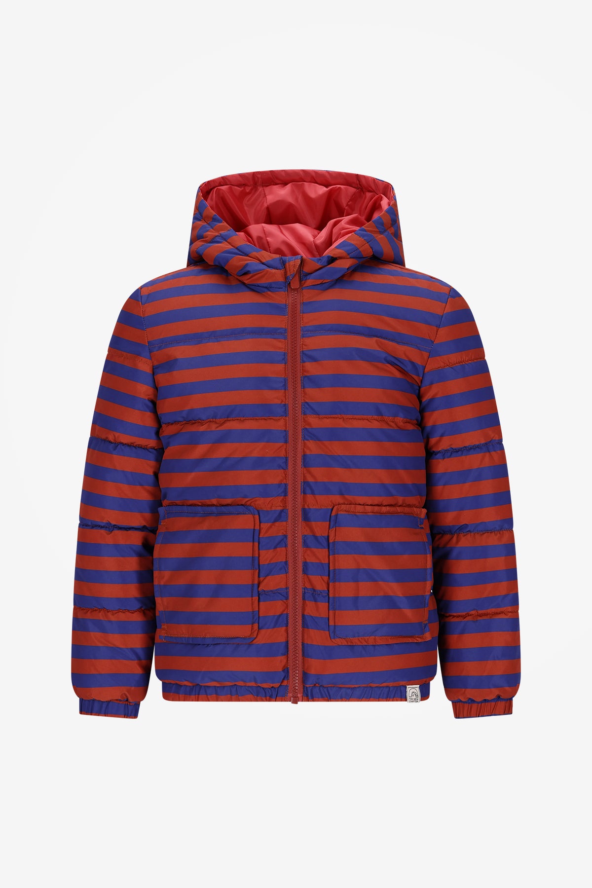 Mosi Jacket Strepen Blauw Bruin