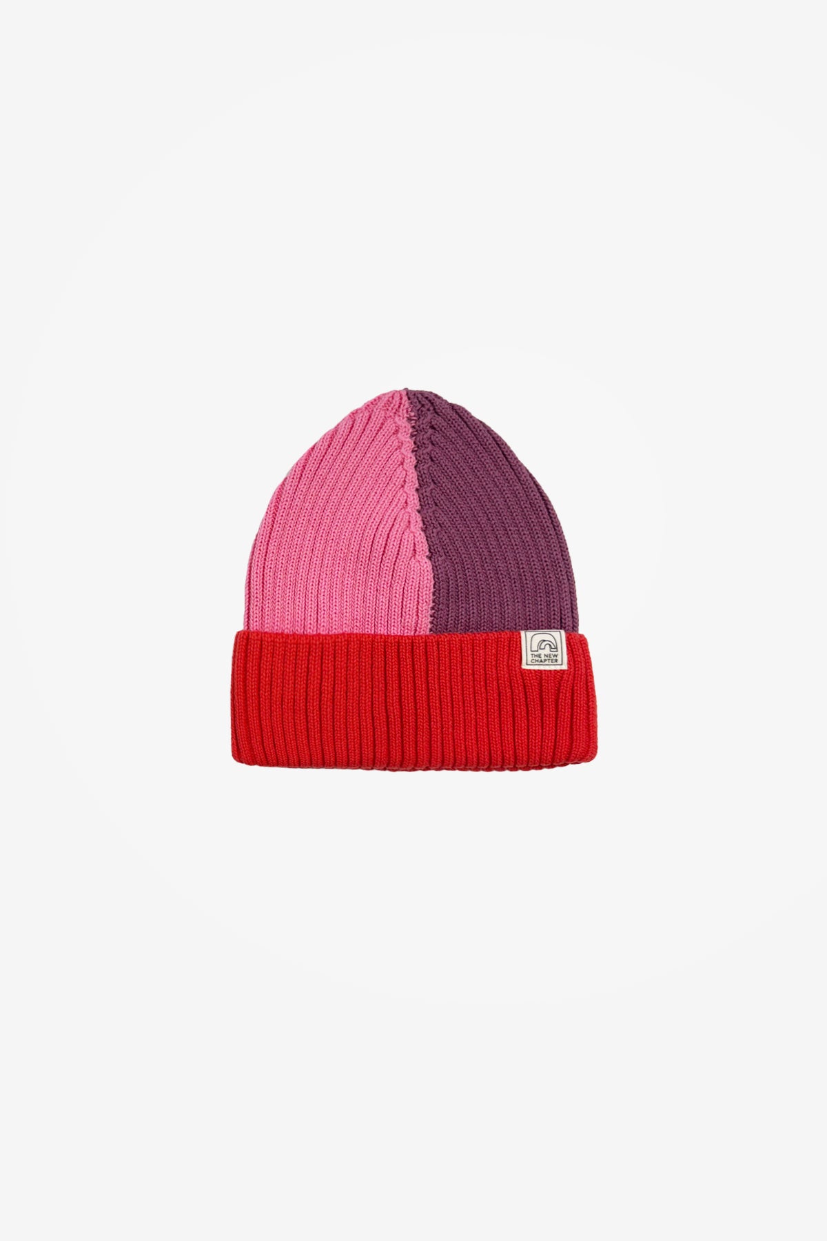 Jip Beanie Colorblock Rood