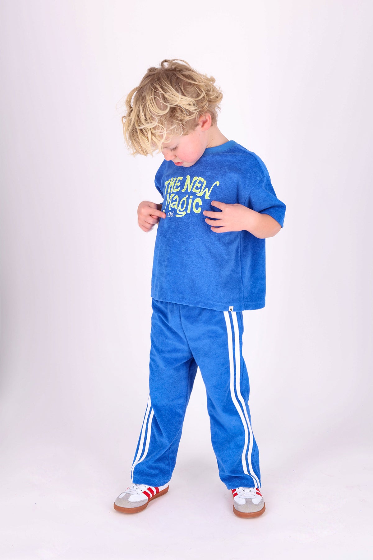 Terry broek blauw Magic