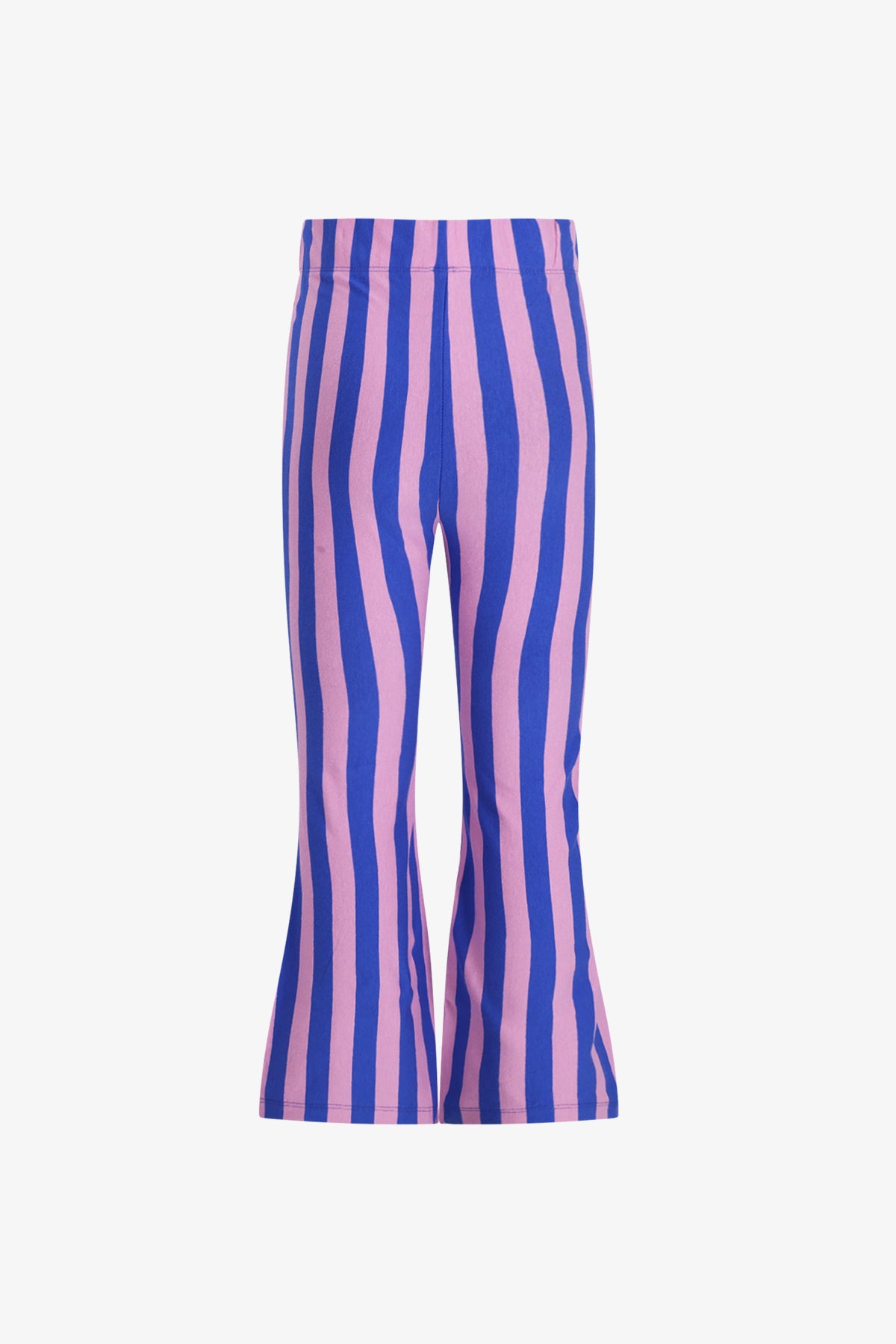 Nena flared broek blauw roze Magic