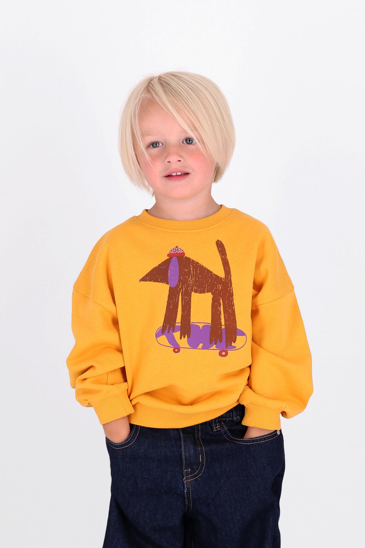 BILLIE SWEATER GEEL