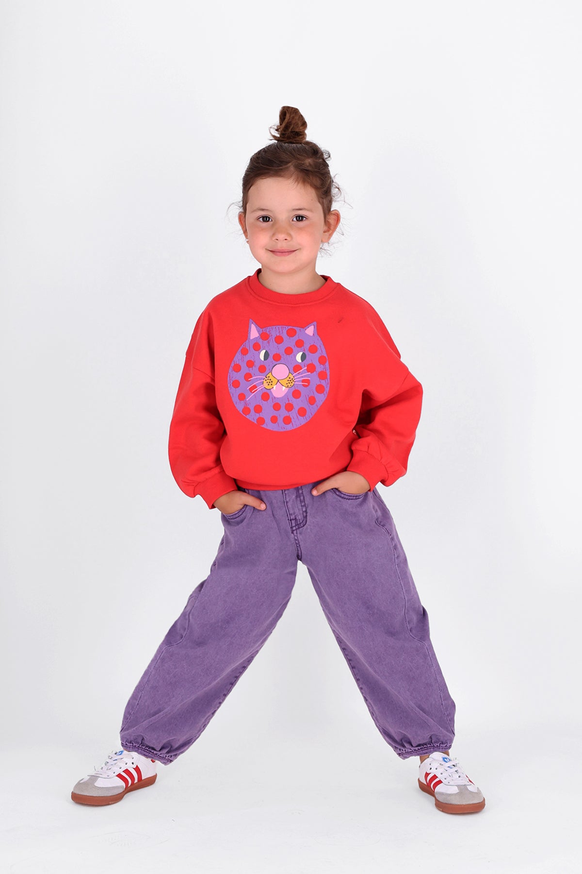 STIJE DENIM PANTS PAARS BOLD COLORS