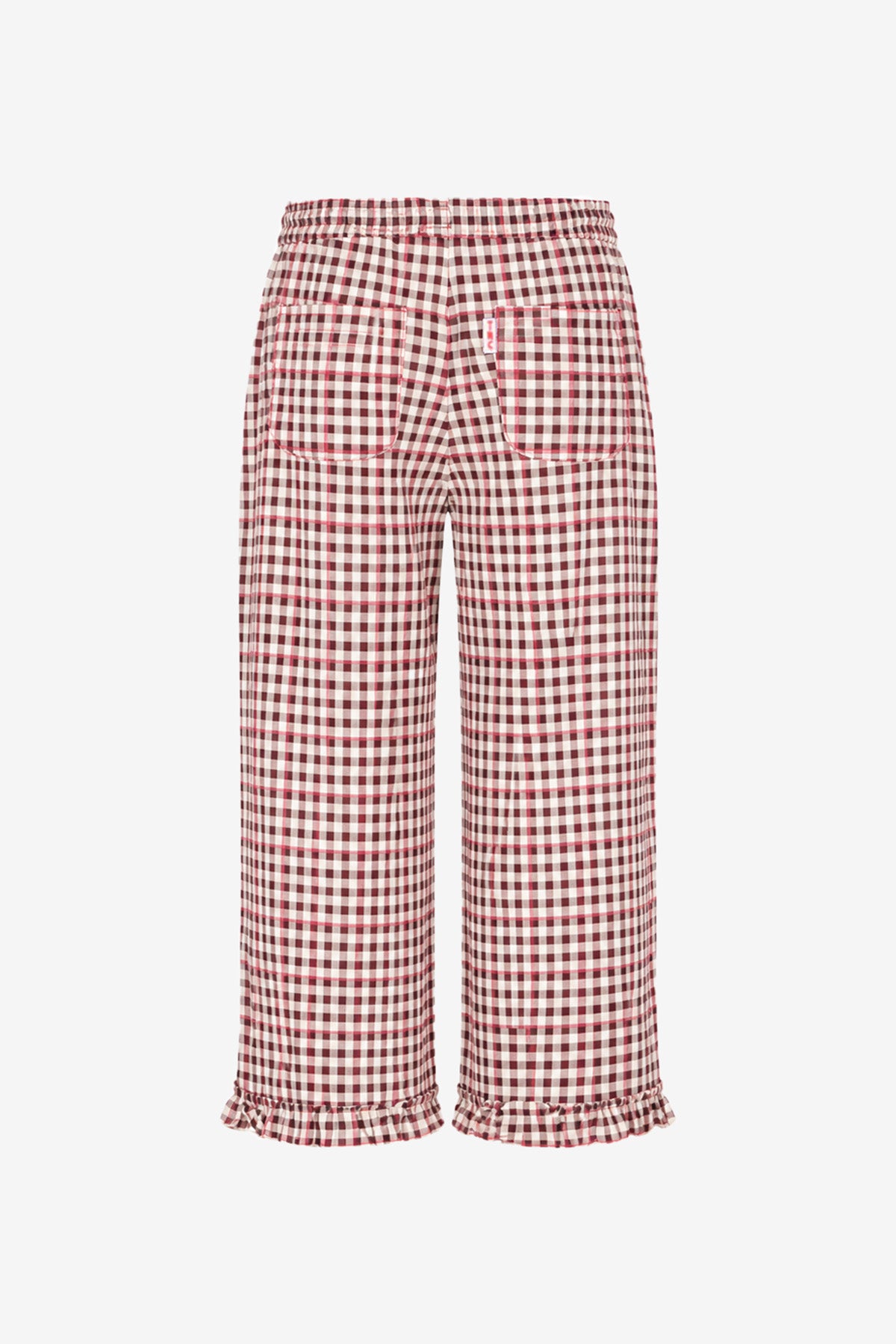 TATE TROUSERS BORDEAUX BOLD COLORS