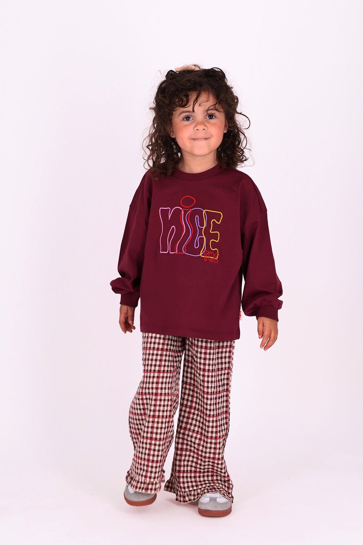 TATE TROUSERS BORDEAUX BOLD COLORS