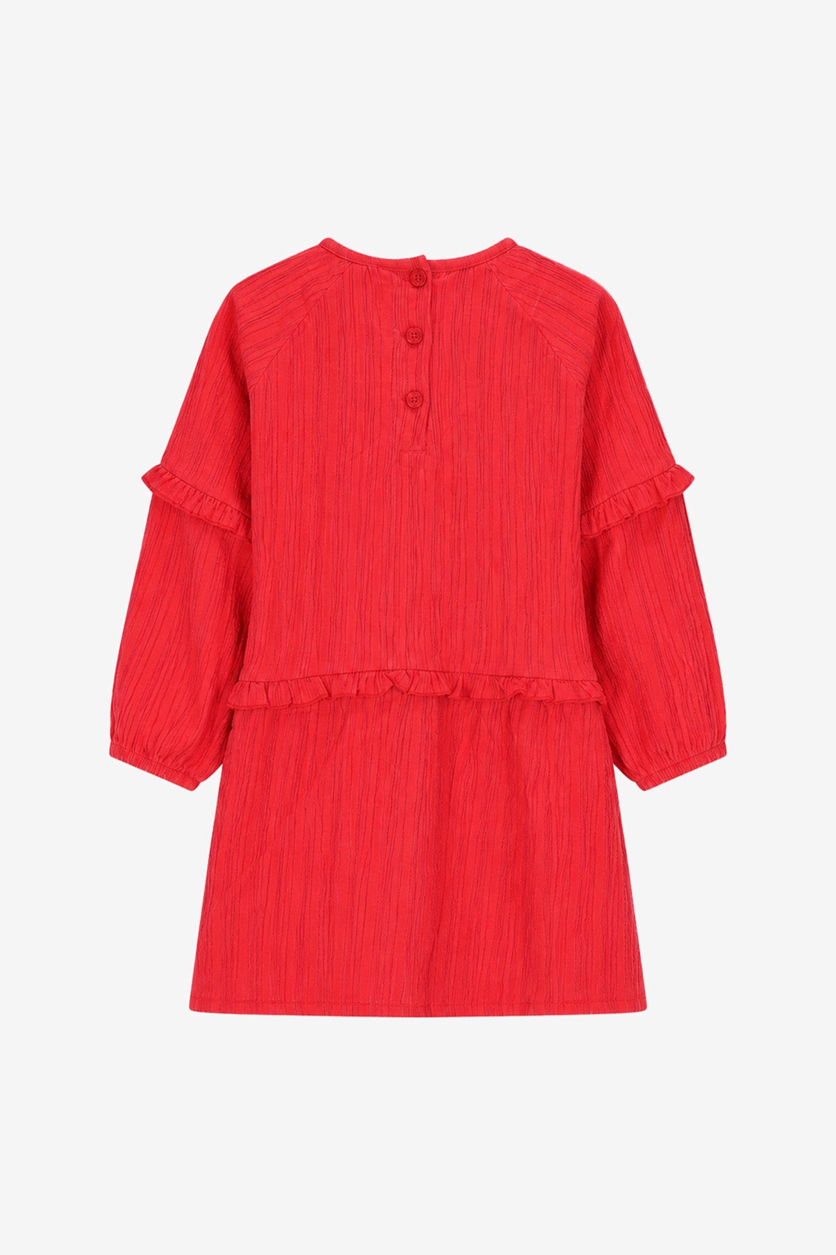 VALERIE DRESS RED BOLD COLORS