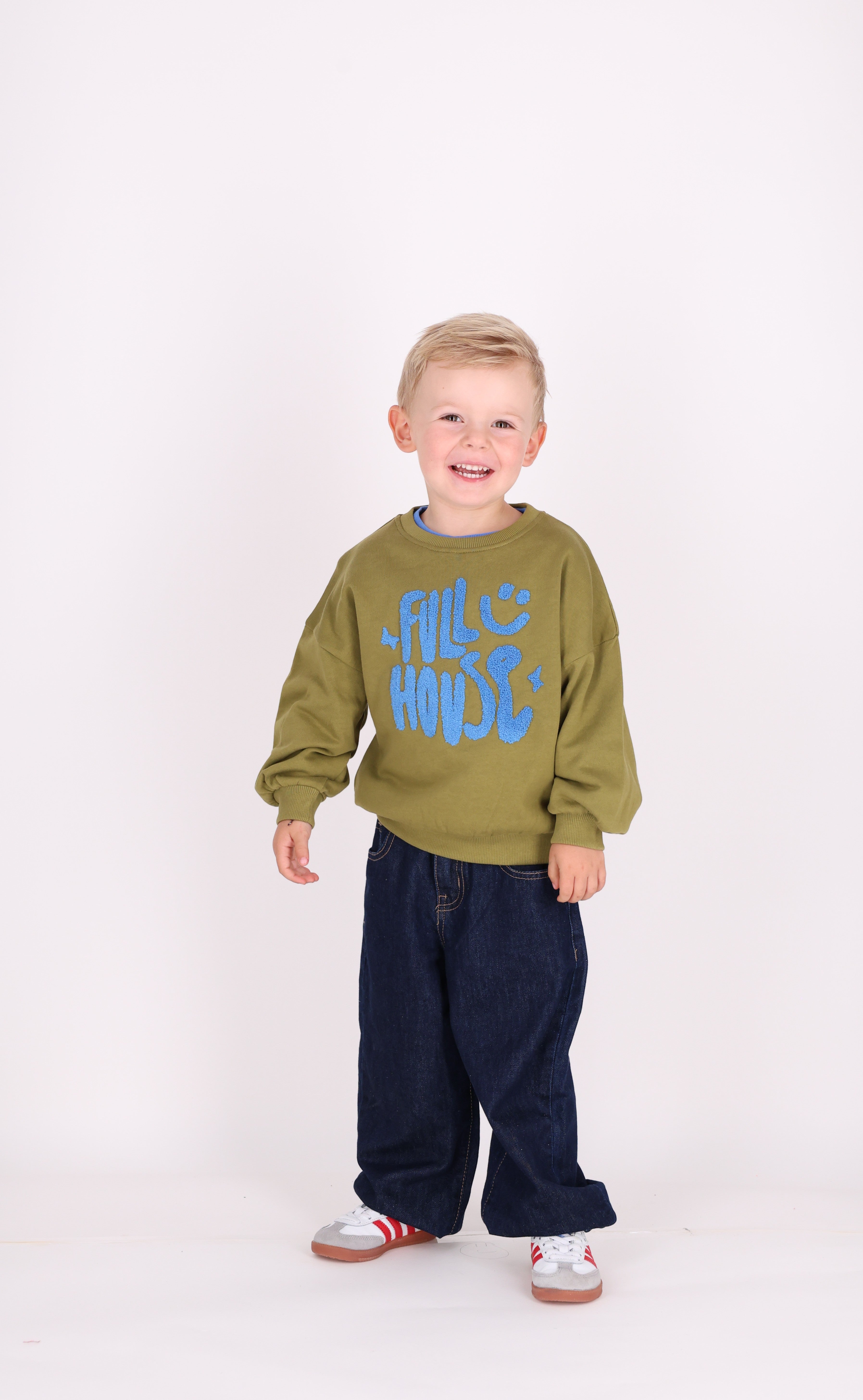 BILLIE SWEATER GROEN FULL HOUSE