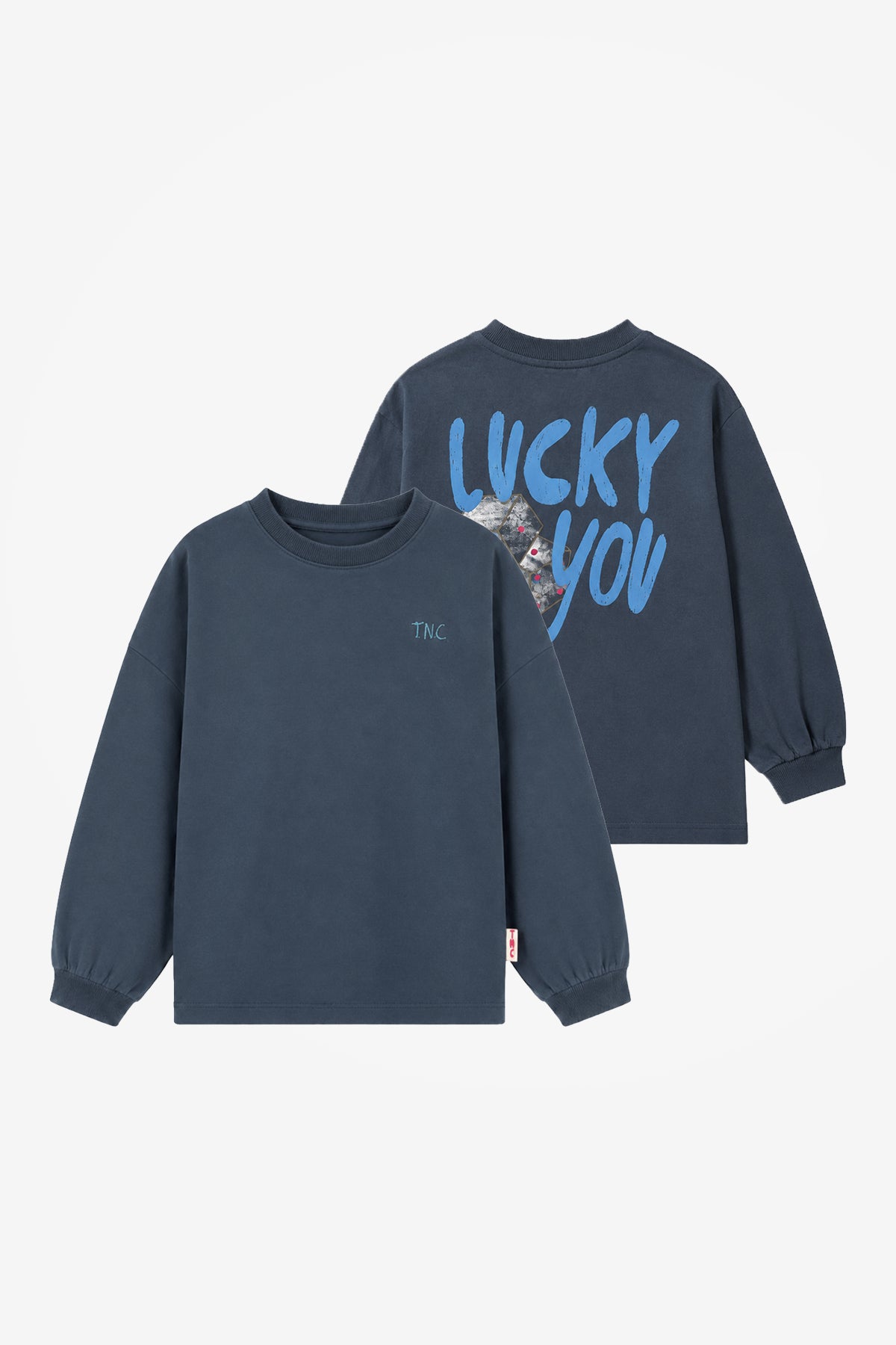 LOU LONGSLEEVE DONKERBLAUW FULL HOUSE