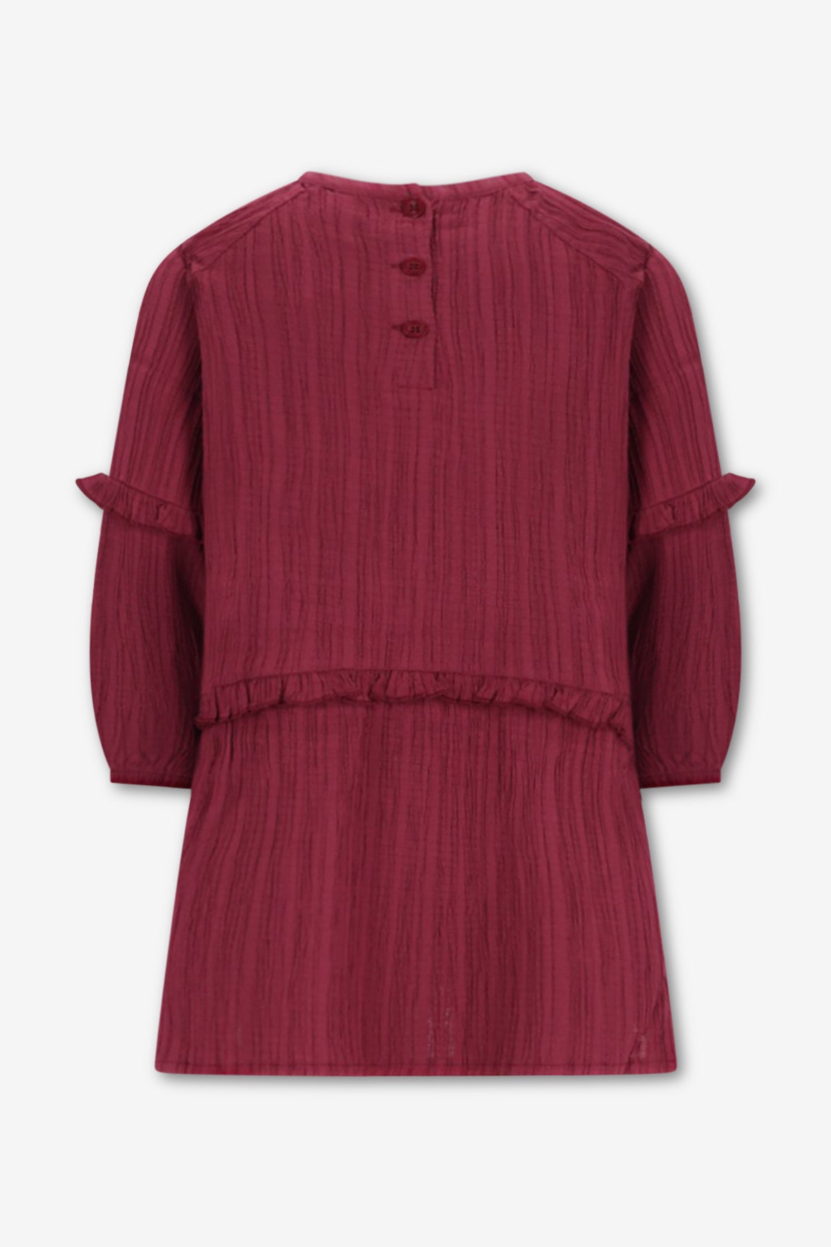 VALERIE DRESS BURGUNDY FULL HOUSE