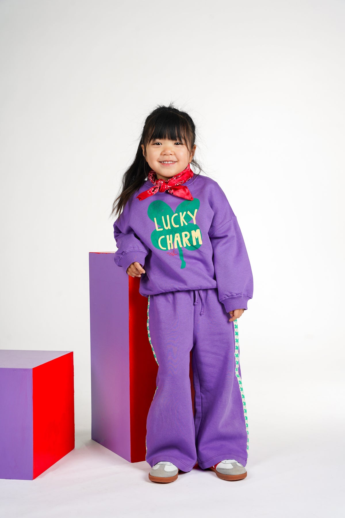 BILLIE SWEATER PURPLE WILD AT HEART
