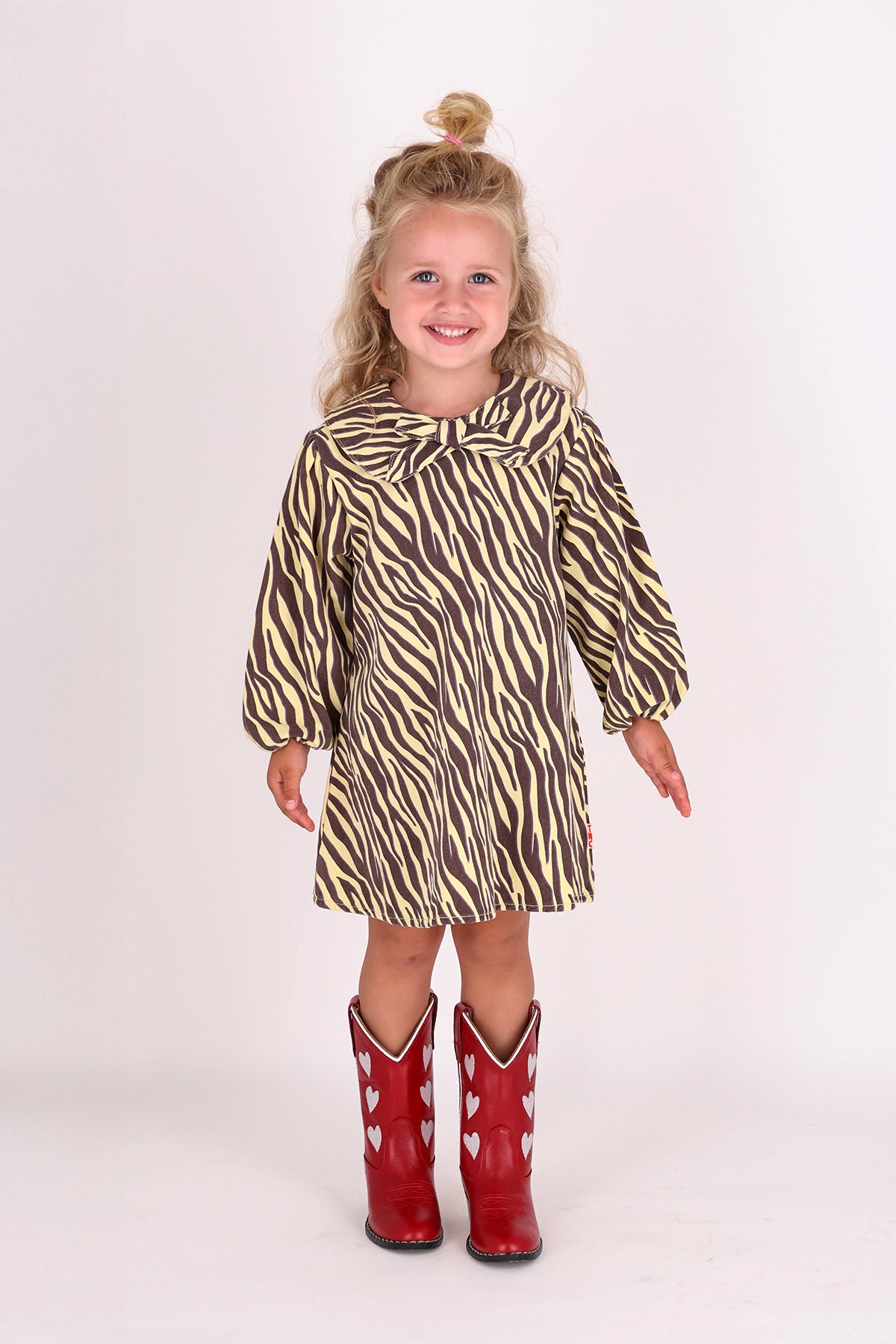 SAAR DRESS YELLOW WILD AT HEART
