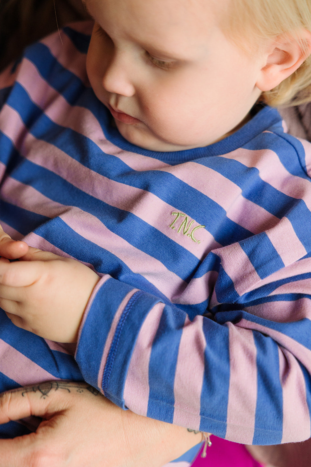 Lou T-Shirt roze blauw