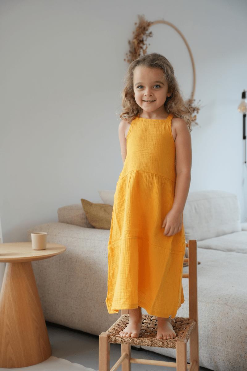 Anne dress yellow - The New Chapter Store