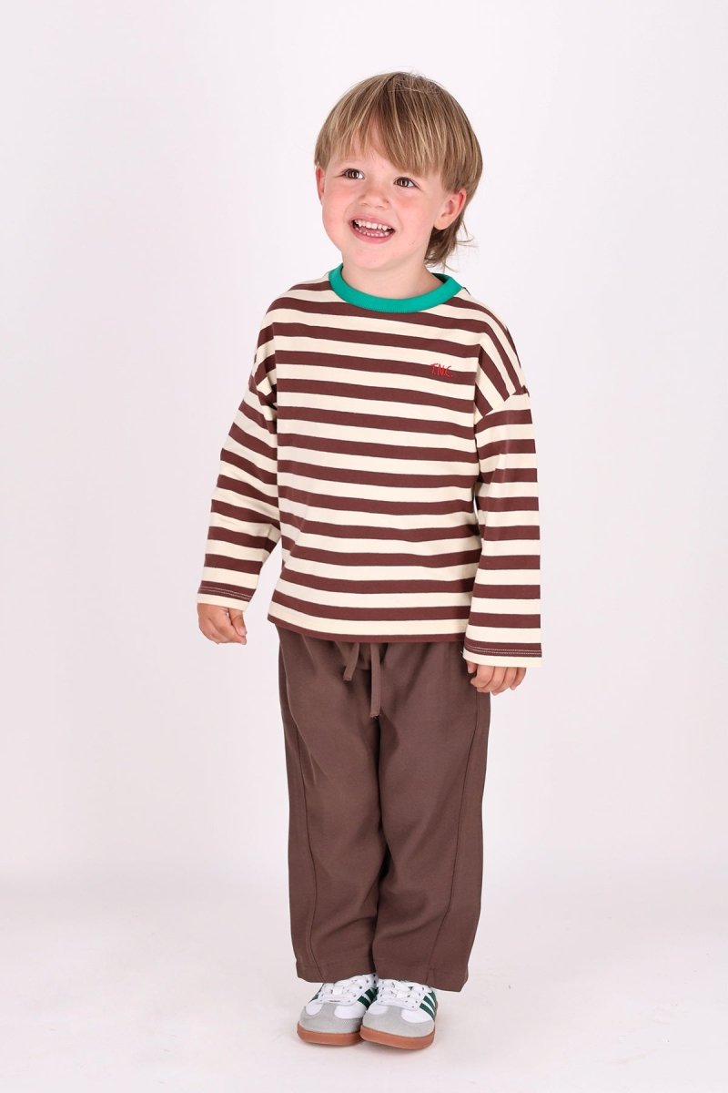 BALLOON FIT PANTS BRUIN - The New Chapter Store