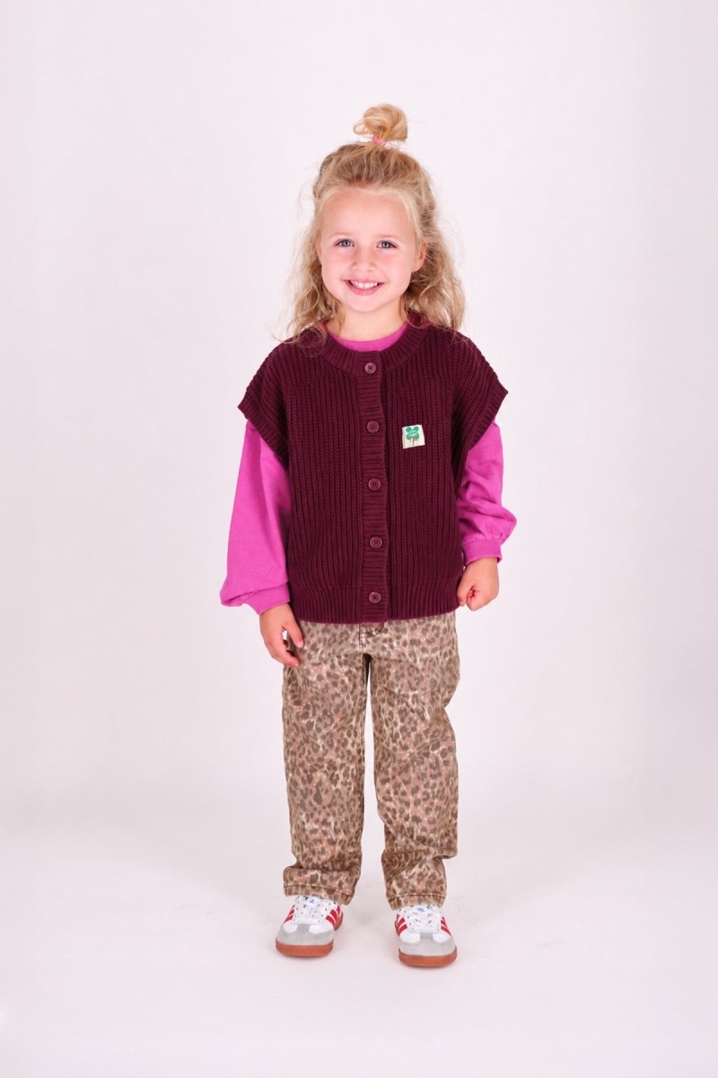 BEAU SPENCER BURGUNDY FULL HOUSE - The New Chapter Store