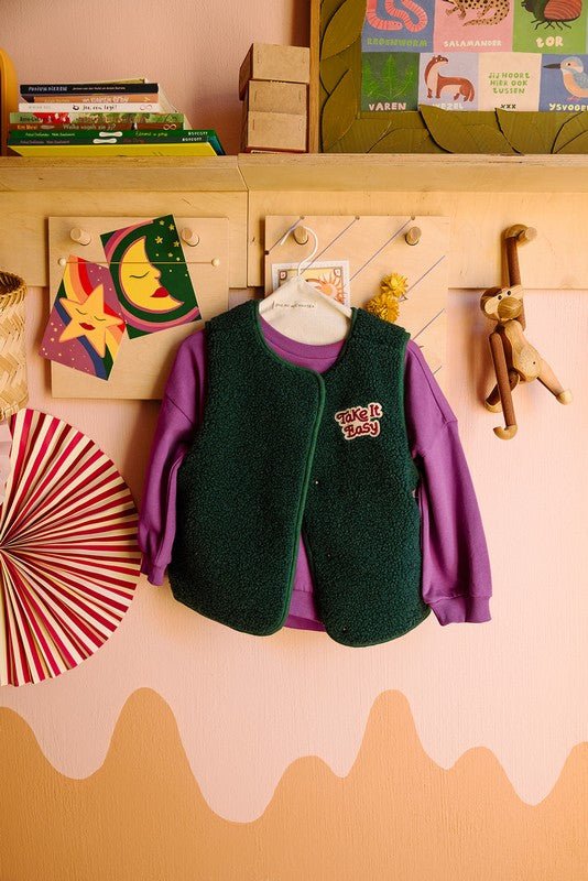Bille The New Chapter sweater Hyacint Violet - The New Chapter Store