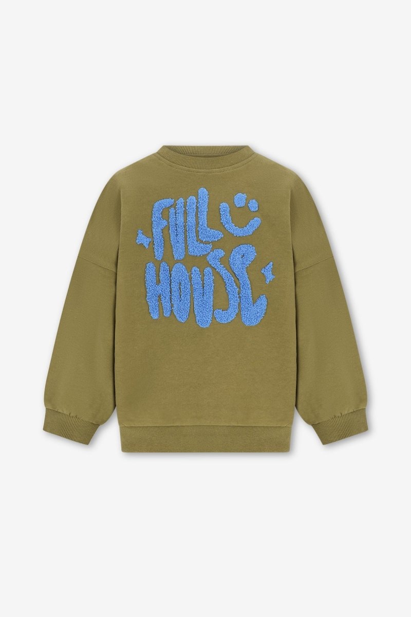 BILLIE SWEATER GROEN FULL HOUSE - The New Chapter Store