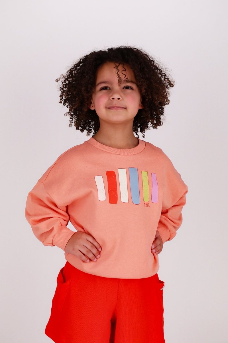 Billie sweater oranje Giant steps - The New Chapter Store