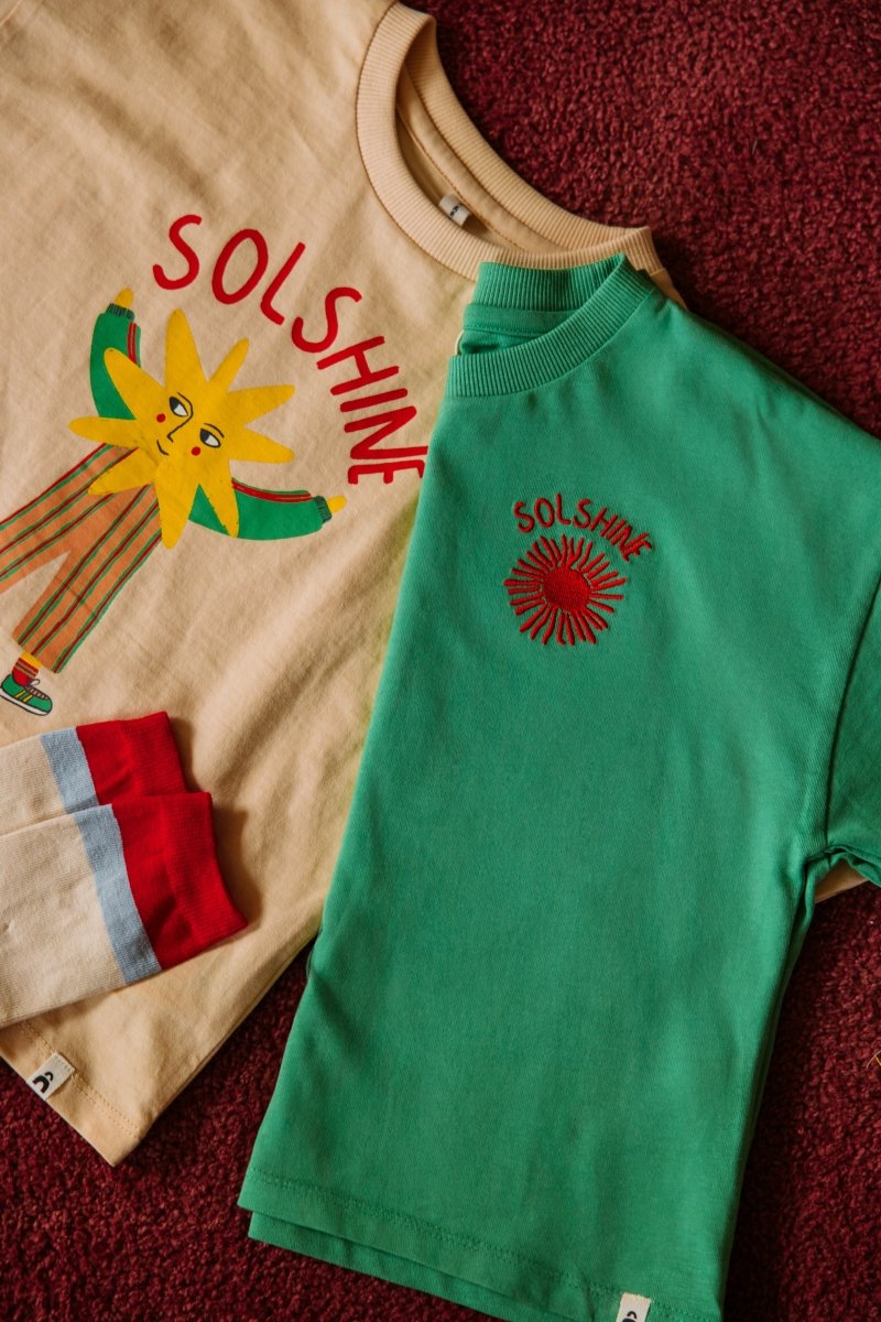 Bo T-shirt beige Solshine - The New Chapter Store