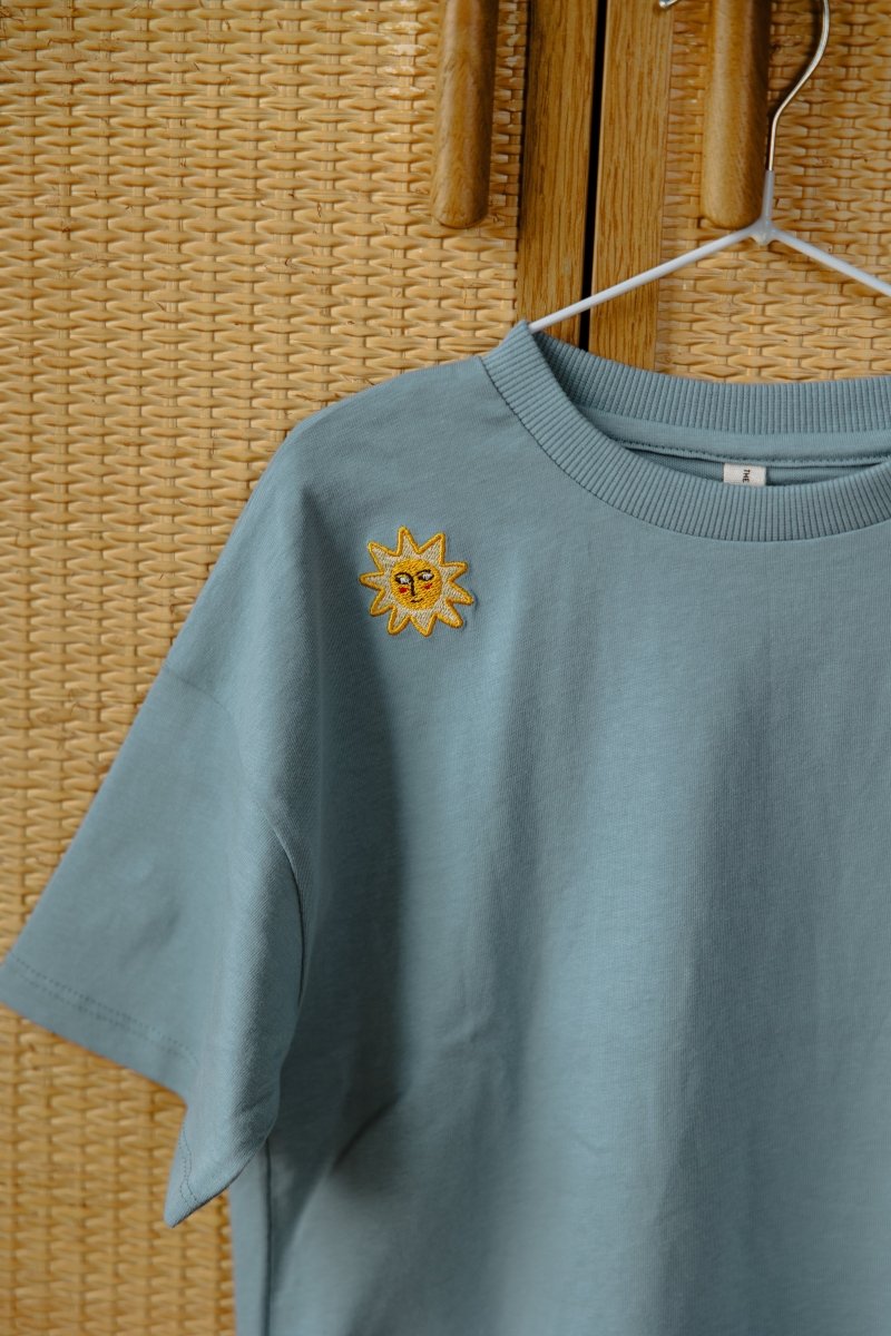 Bo T-shirt blauw Solshine - The New Chapter Store